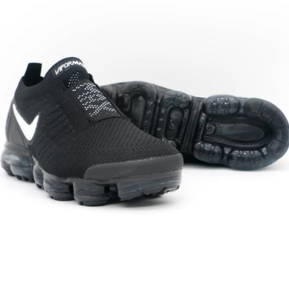 Nike Air Vapormax black Laceless Sneakers - Picture 2 of 16